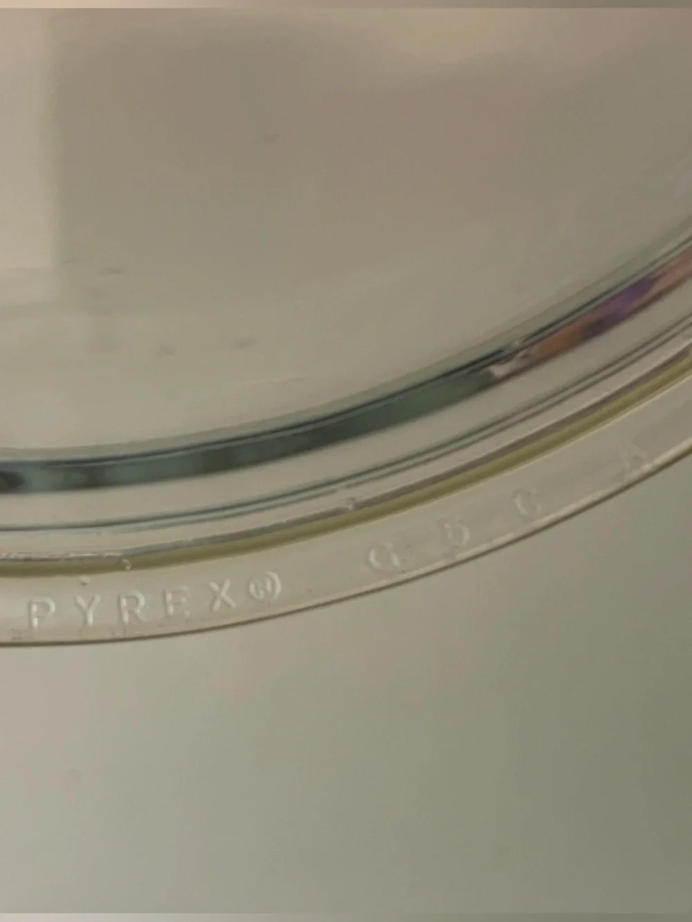 Pyrex G-5-C replacement lid Clear Glass Lid